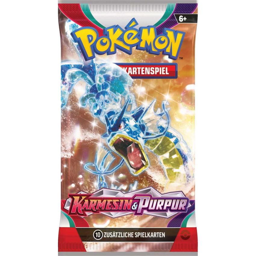 Pokemon Karmesin & Purpur Booster, 1 Pack - Englisch