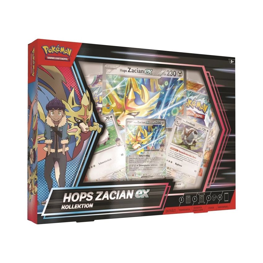 Pokémon Hops Zacian ex Box - Englisch