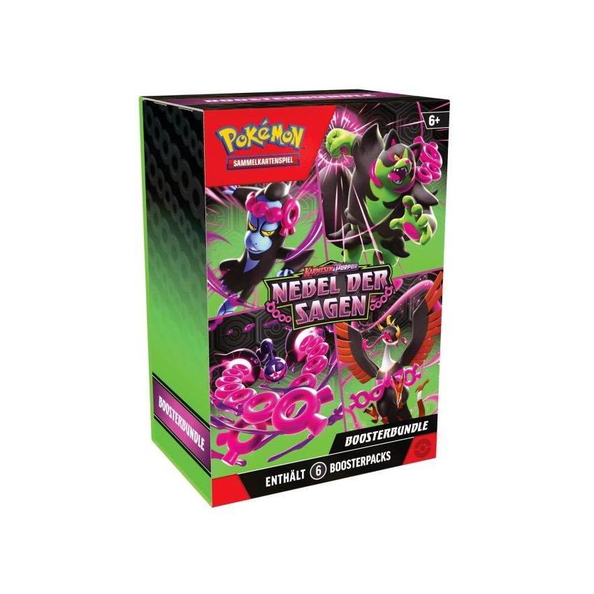 Pokémon SV06.5 Nebel der Sagen - 6 Booster Bundle - Englisch