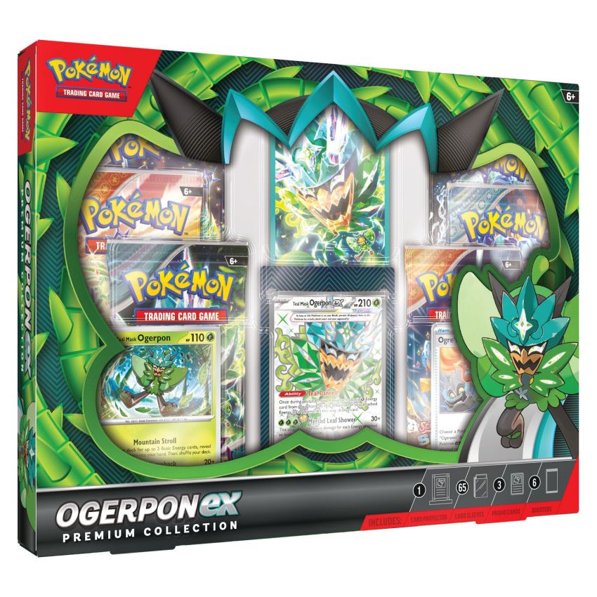 Pokemon Premium-Kollektion Ogerpon ex - Englisch