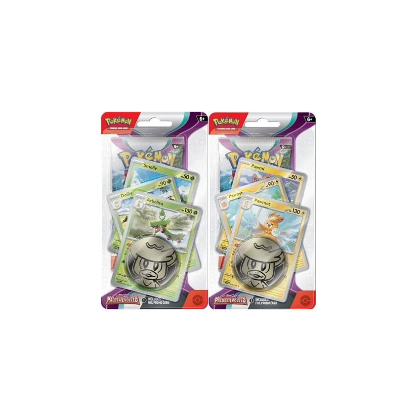 Pokemon Paldea Evolved Premium Checklane Blister – Englisch