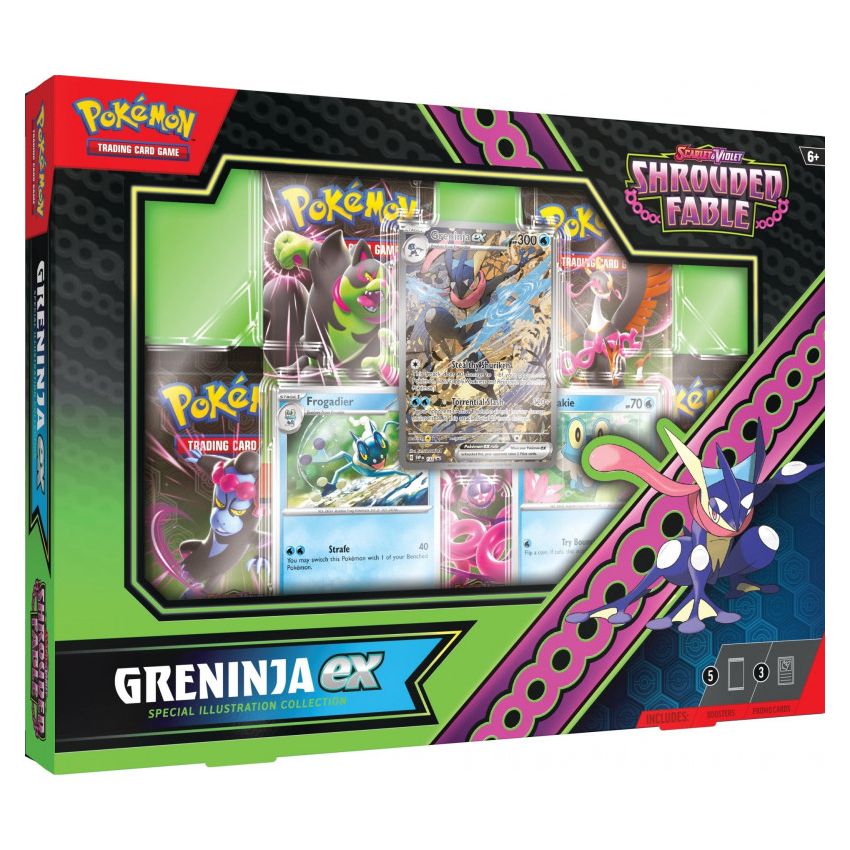 Pokemon SV06.5 Nebel der Sagen Greninja ex Box - Englisch