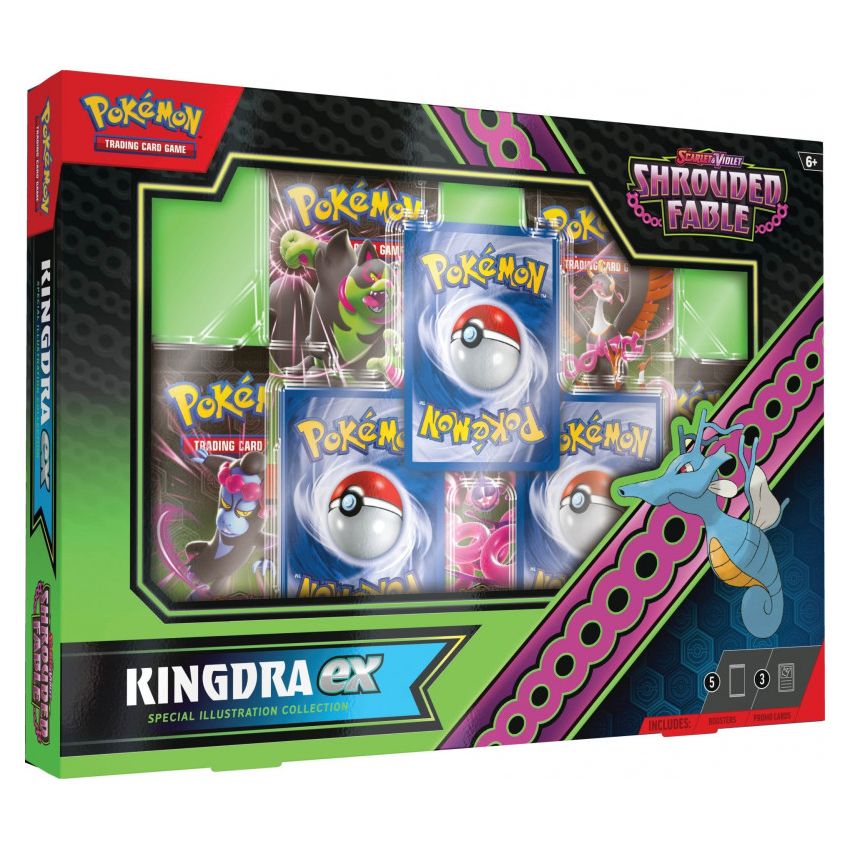 Pokemon SV06.5 Nebel der Sagen Kingdra ex Box - Englisch
