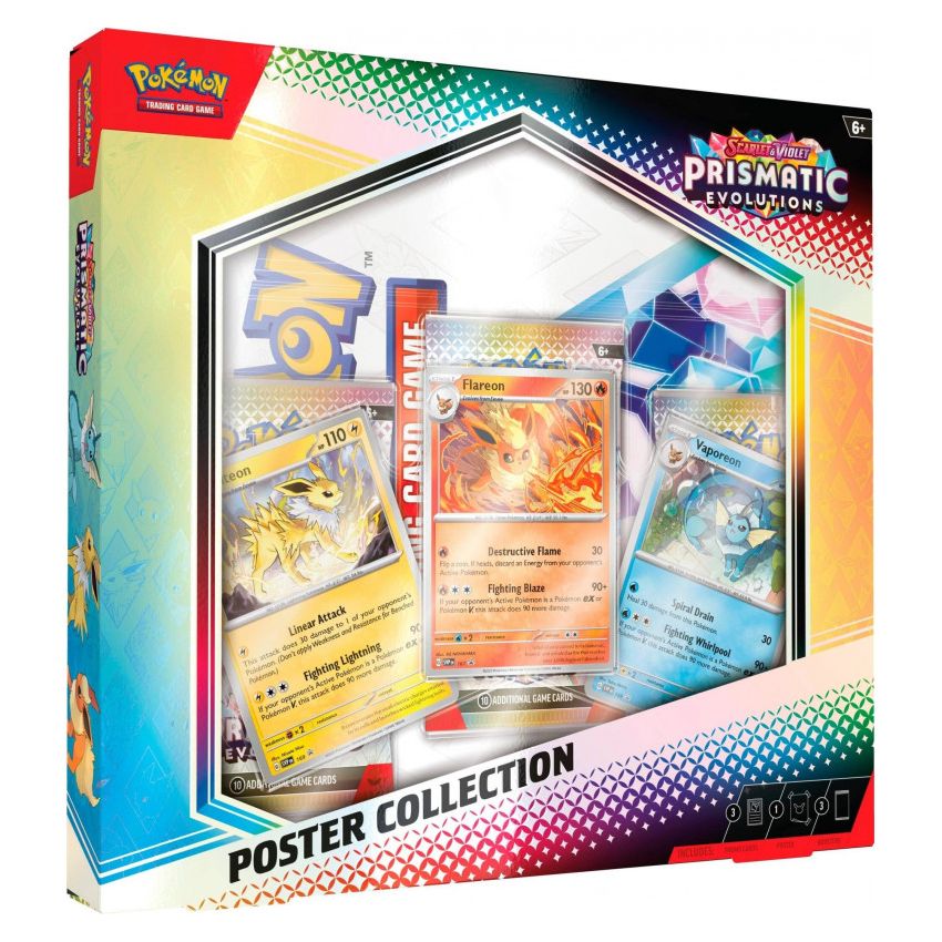 Pokemon  SV08.5 Prismatische Entwicklungen Poster Kollektion - Deutsch