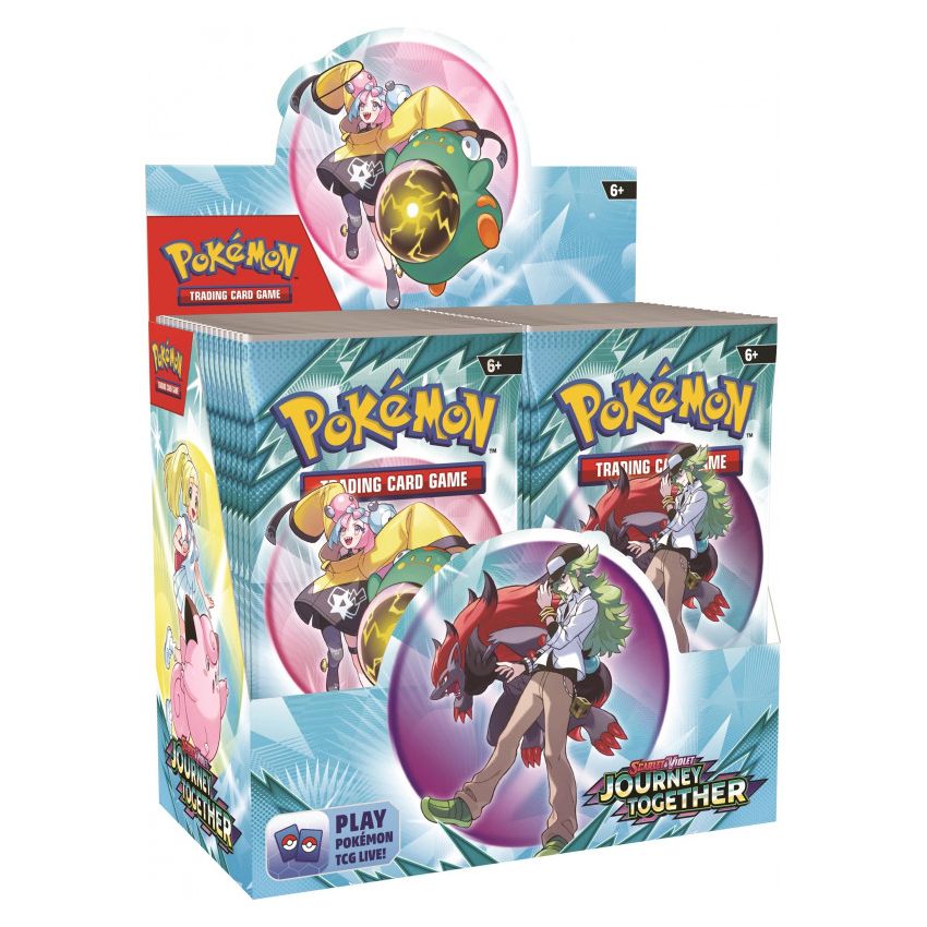 Pokemon SV09 Reisegefährten Booster, Display  - Französisch