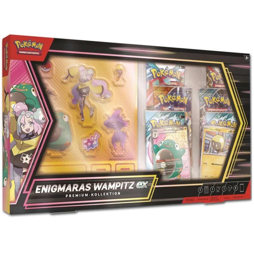 Pokémon Enigmaras Wampitz EX Premium Kollektion - Deutsch