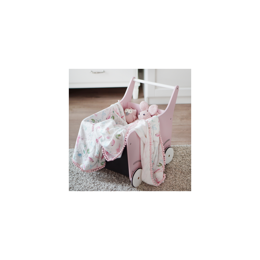 Maylily - PomPom Swaddledecke Paradise Birds