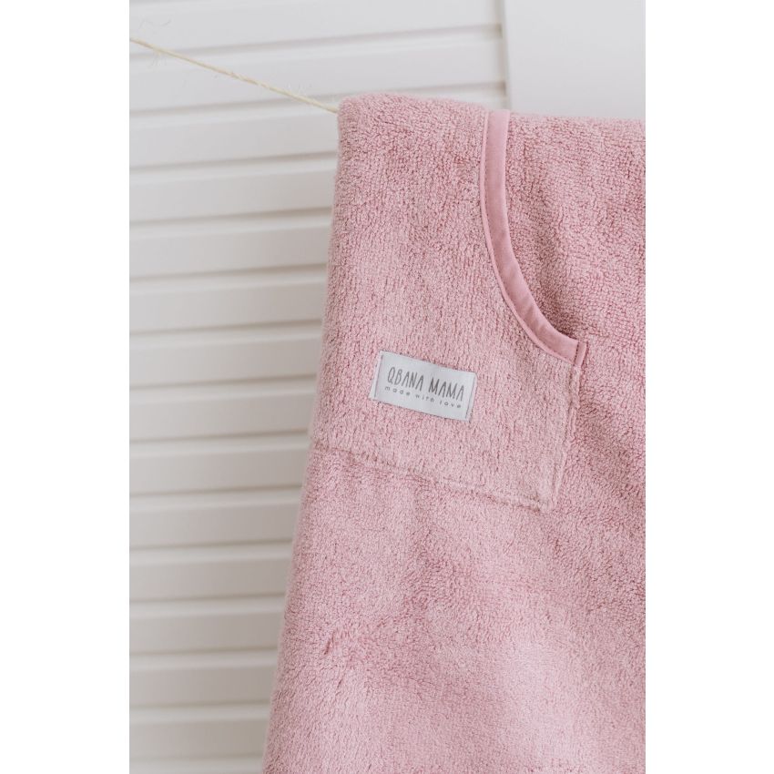 Qbana Mama - Poncho Ecru Weiss