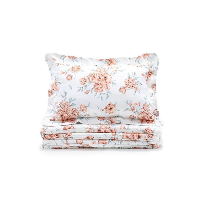 Qbana Mama - Bettdeckenset mit Kissen gefüttert XL Bloom Revival