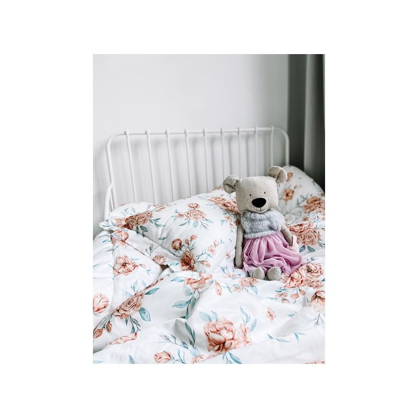 Qbana Mama - Bettdeckenset mit Kissen gefüttert XL Bloom Revival