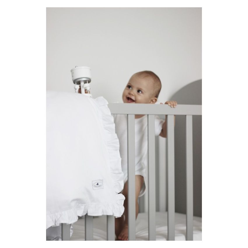 Cotton & Sweets - Bettwäsche Simply Glamour weiss gefüttert 80 x 100cm