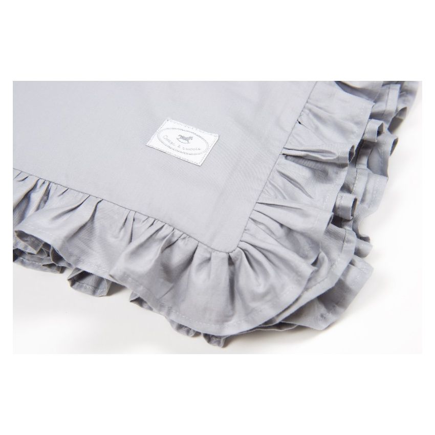 Cotton & Sweets - Bettwäsche Simply Glamour grau gefüttert 80 x 100cm