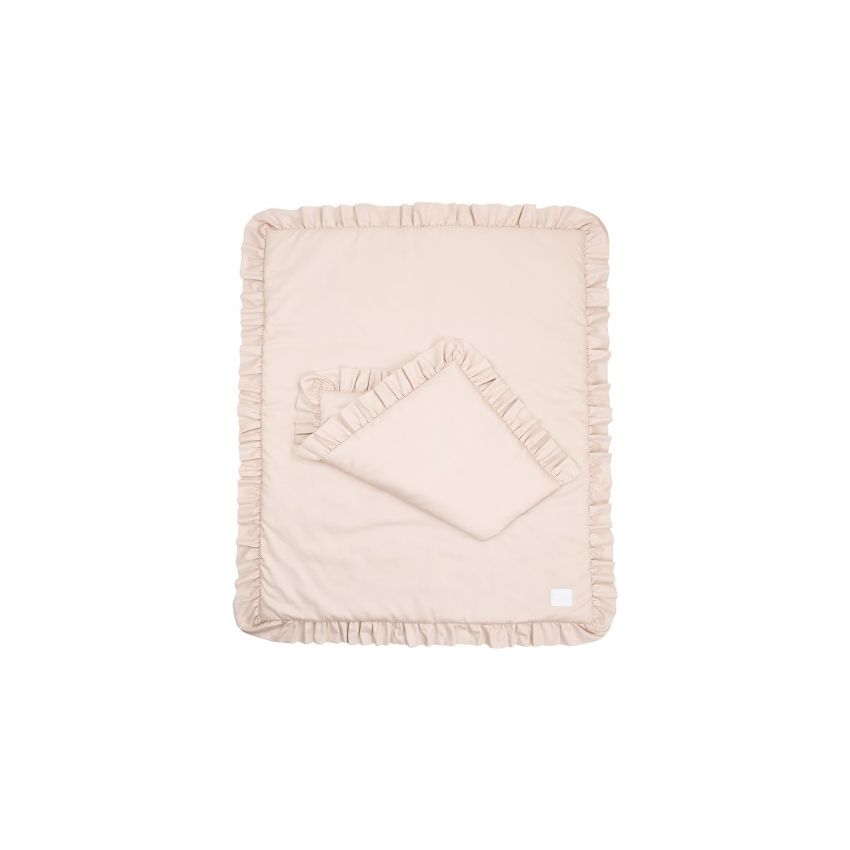 Cotton & Sweets - Bettwäsche Simply Glamour nude gefüttert 80 x 100cm