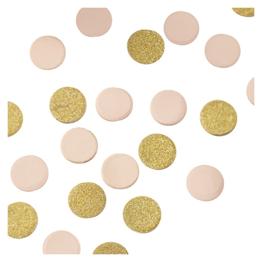 Ginger Ray - Tischkonfetti Pastel Perfection Gold & pink