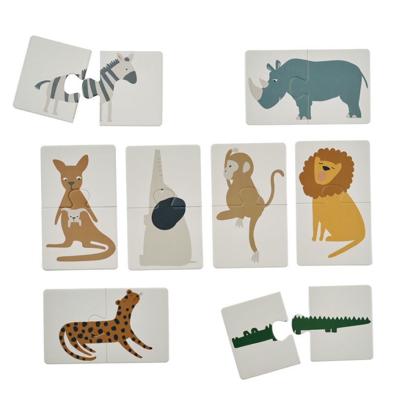 LIEWOOD - Papier Collection: Anfänger Puzzle Brett All Together