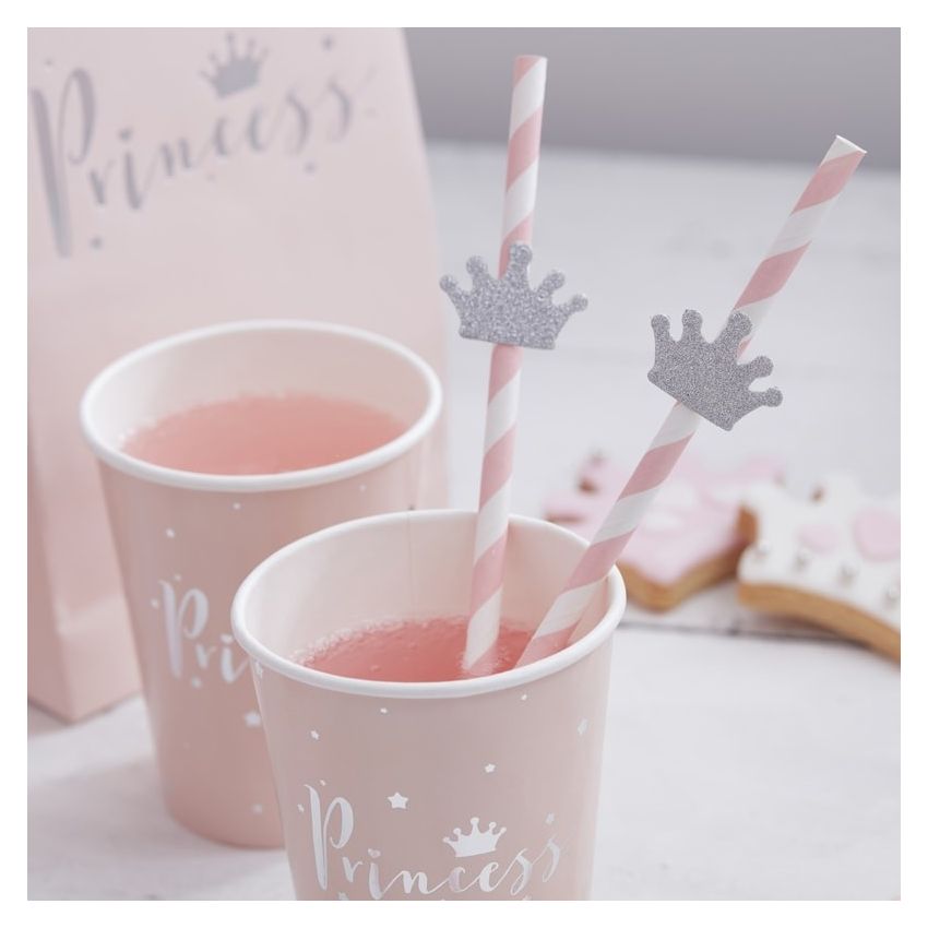 Ginger Ray - Strohhalme Princess Perfection