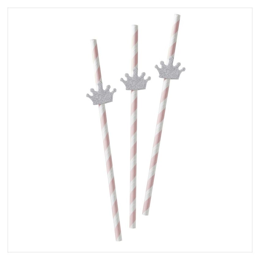 Ginger Ray - Strohhalme Princess Perfection