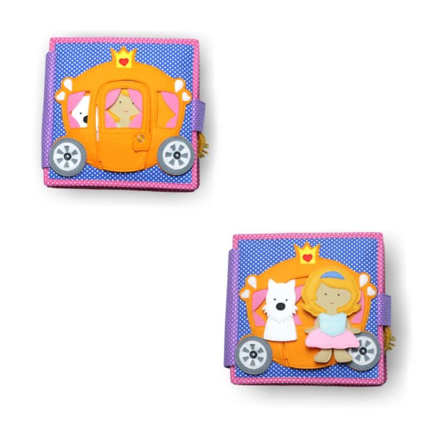 Jolly Designs - Quit Beschäftigungsbuch Prinzessin