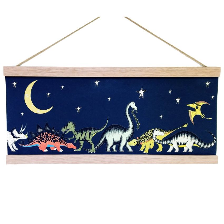 Dino Raw - Poster Stars & Moon