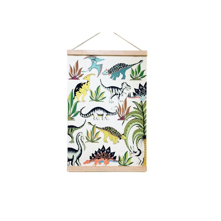 Dino Raw - Poster In the Jungle wandering small 2