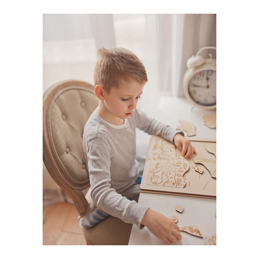 Stuka Puka - Holz Puzzle Storchenwelt (deutsch)