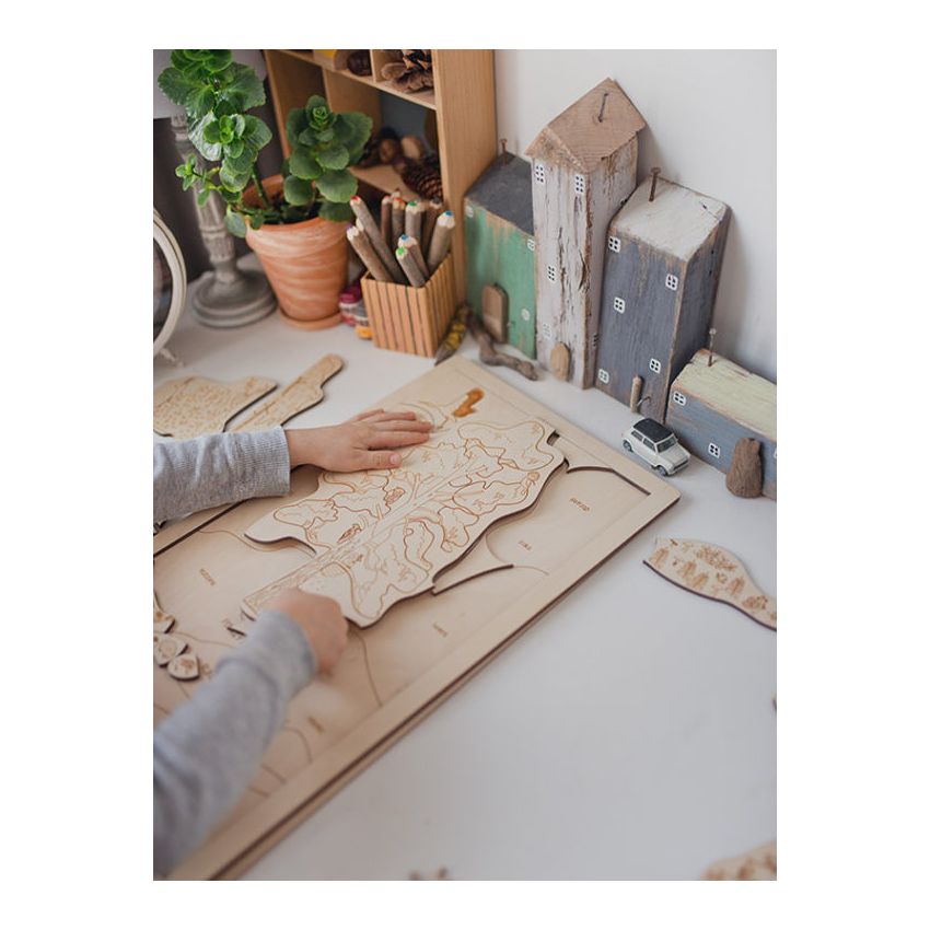 Stuka Puka - Holz Puzzle Storchenwelt (deutsch)