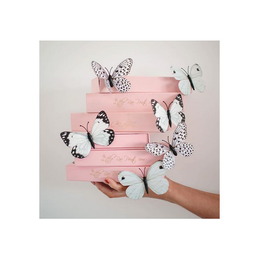 Little Rae Prints - Wandkleber 3D Schmetterlinge