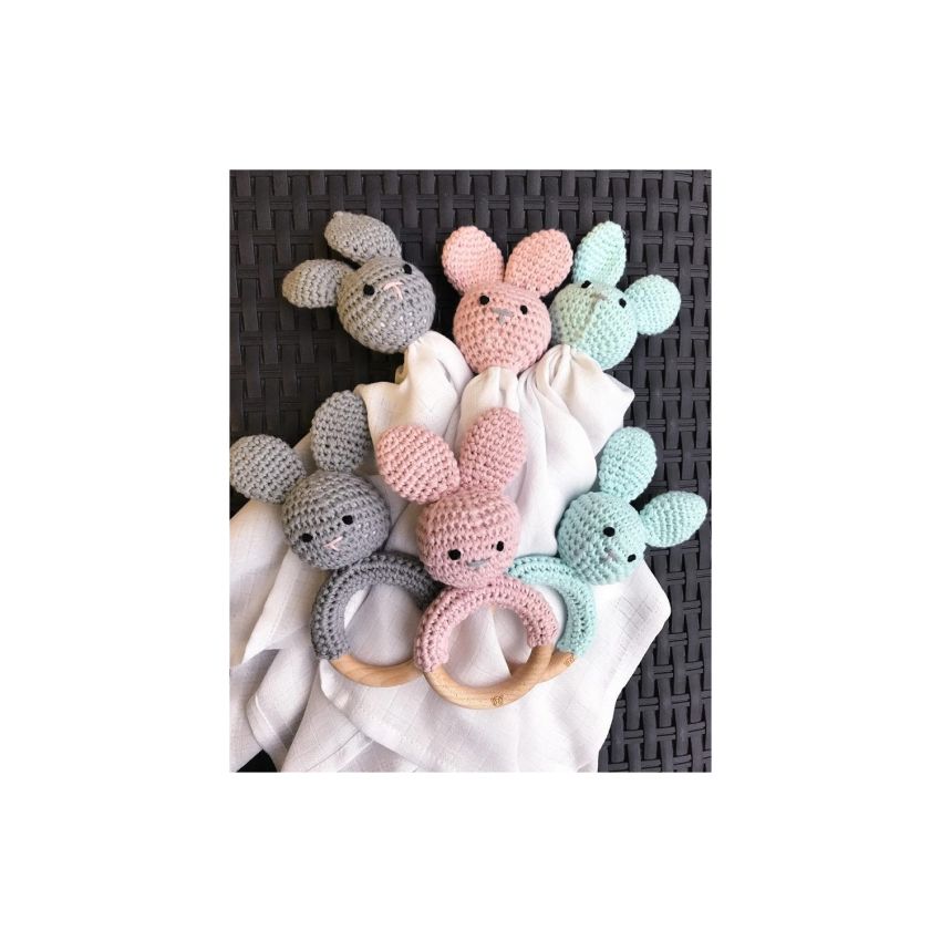 Maylily - Rassel Greifling Bunny Grau