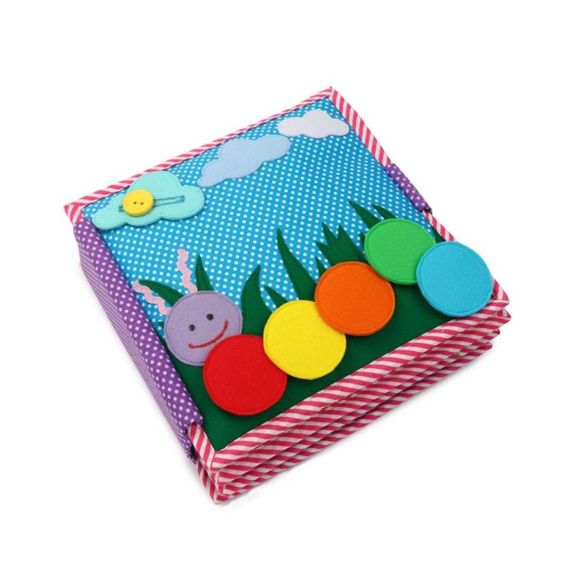 Jolly Designs - Quit Beschäftigungsbuch Bunte Raupe