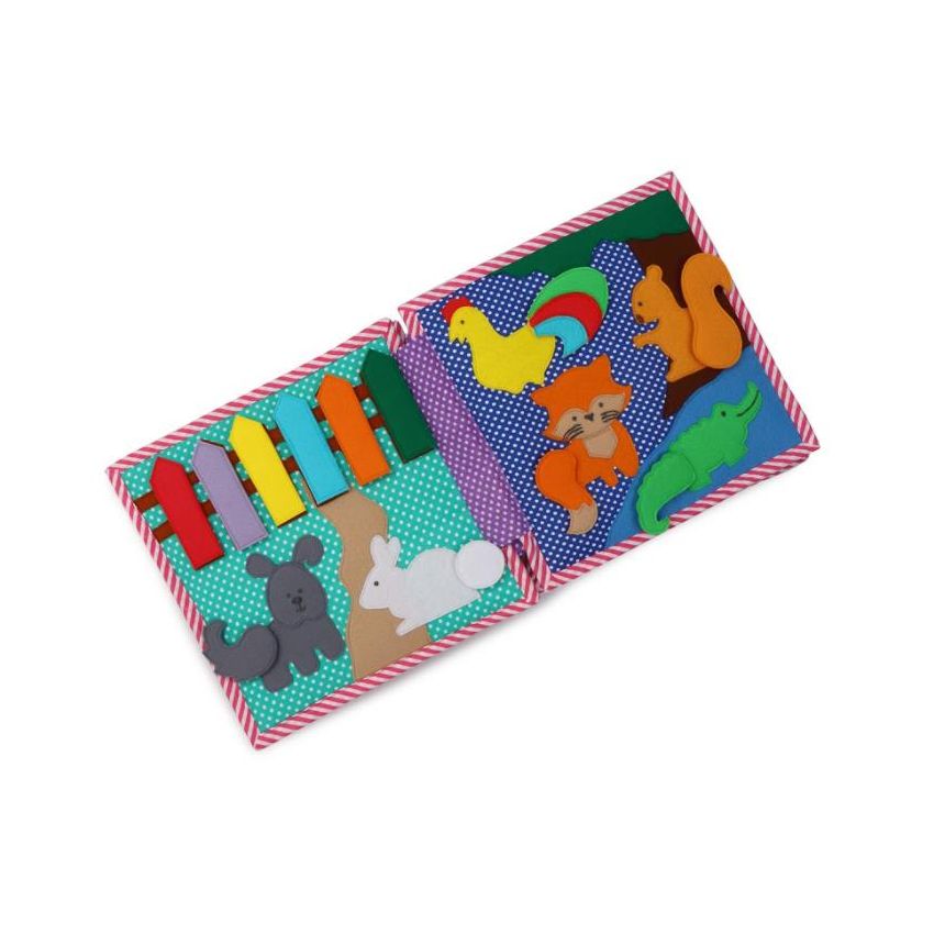 Jolly Designs - Quit Beschäftigungsbuch Bunte Raupe