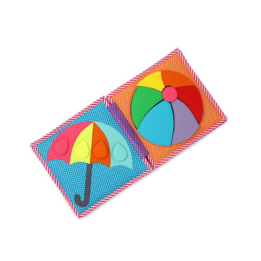 Jolly Designs - Quit Beschäftigungsbuch Bunte Raupe