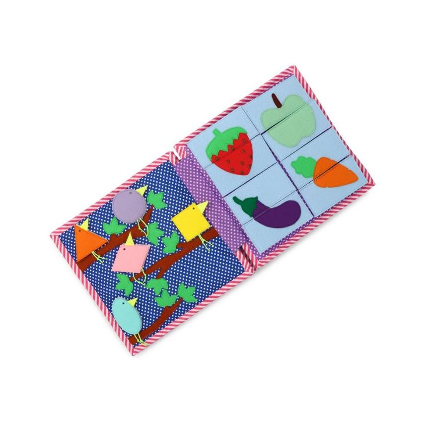 Jolly Designs - Quit Beschäftigungsbuch Bunte Raupe