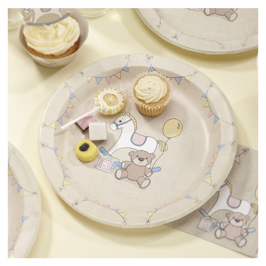 Ginger Ray - Pappteller Rock-a-bye Baby