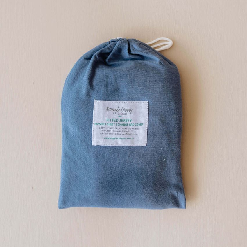 Snuggle Hunny - Spannbezug für Wiege, Kinderwagen & Wickelmatte Reign