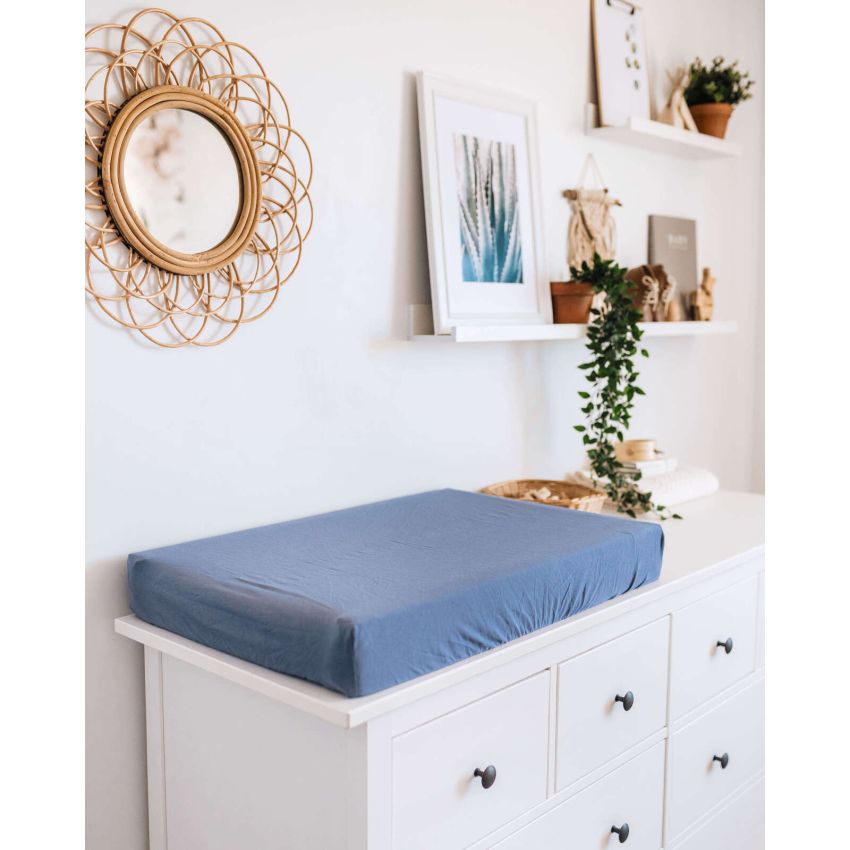 Snuggle Hunny - Spannbezug für Wiege, Kinderwagen & Wickelmatte Reign