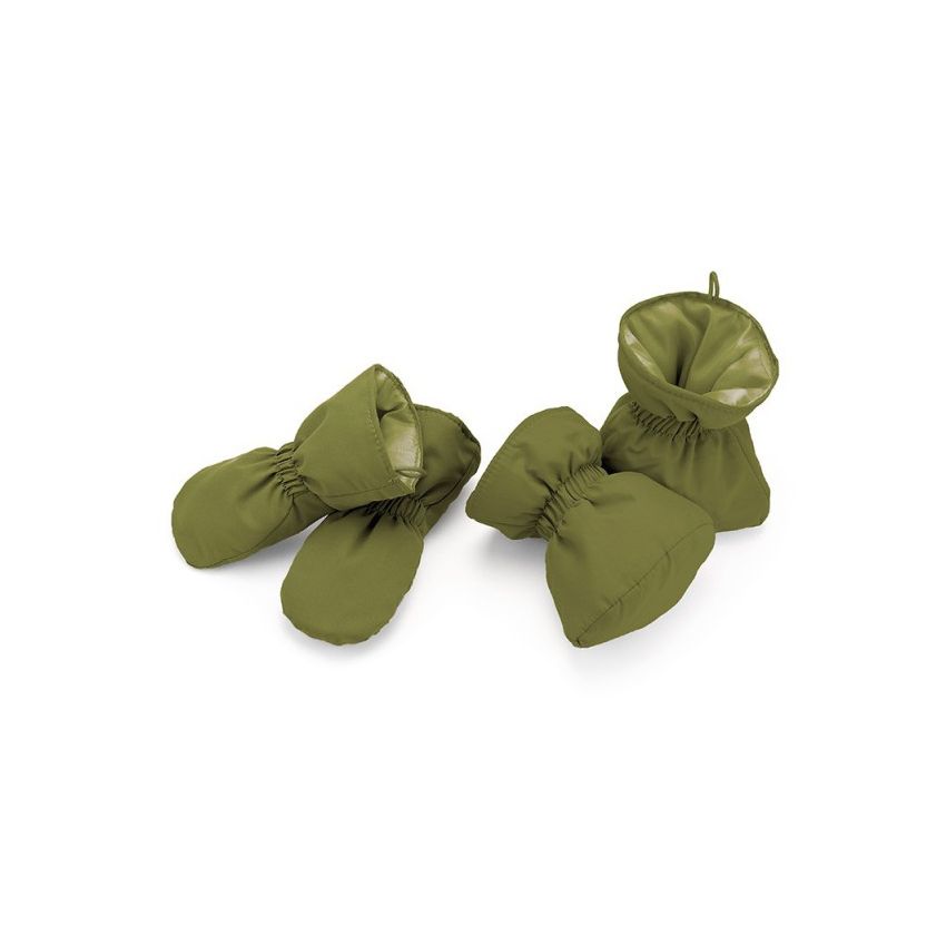LAttante - Handschuhe & Booties Set Khaki