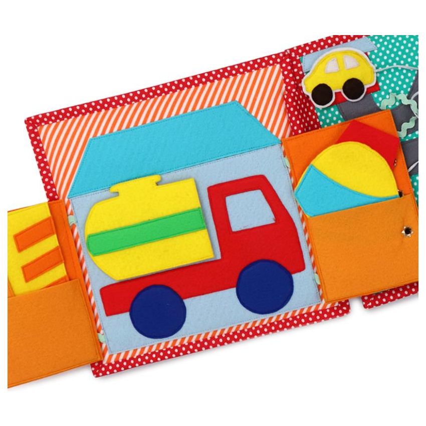 Jolly Designs - Quit Beschäftigungsbuch Rennauto