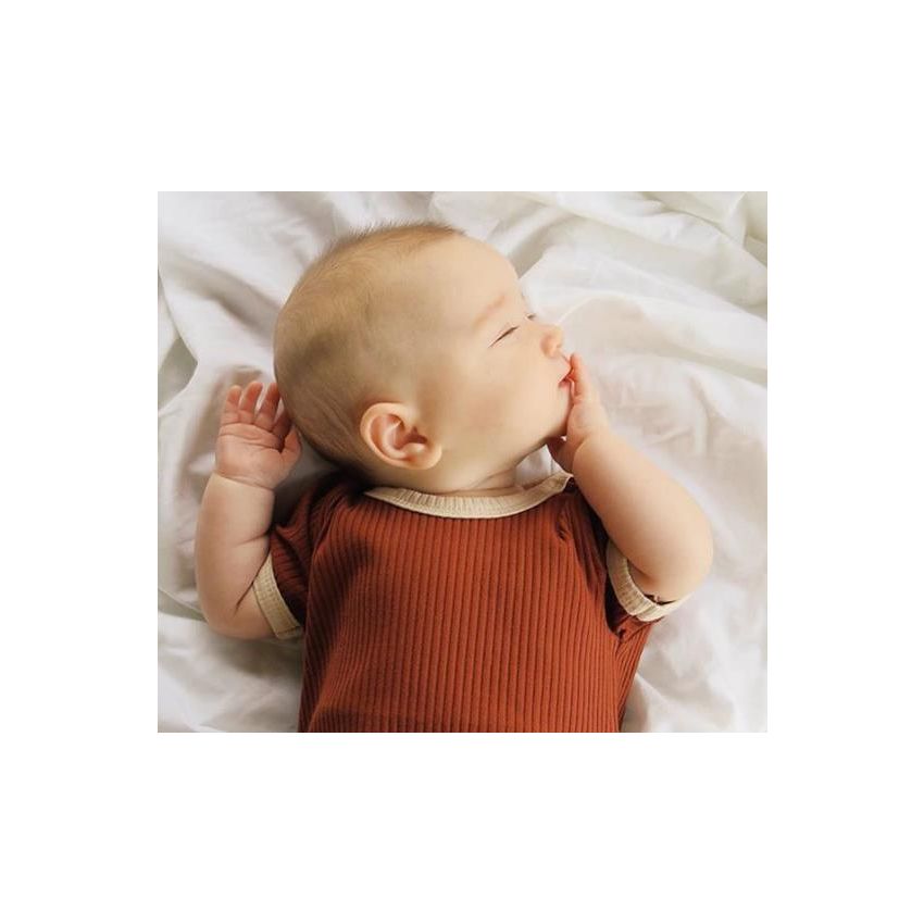 bel&bow - Ribbed Retro Ringer Body Mustard