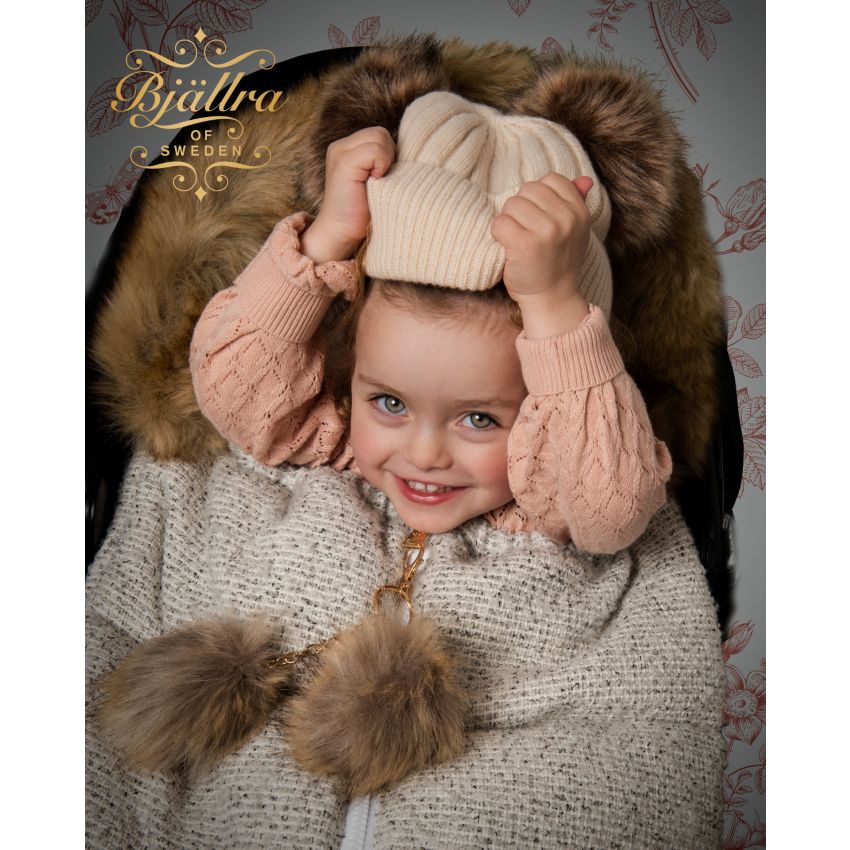 Bjällra of Sweden - Fusssack Grey Tweed