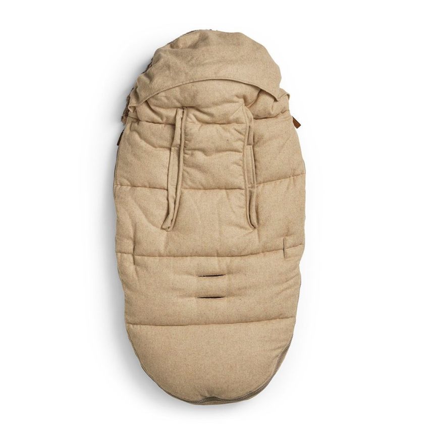 Elodie - Fusssack Pure Khaki (Wolle)