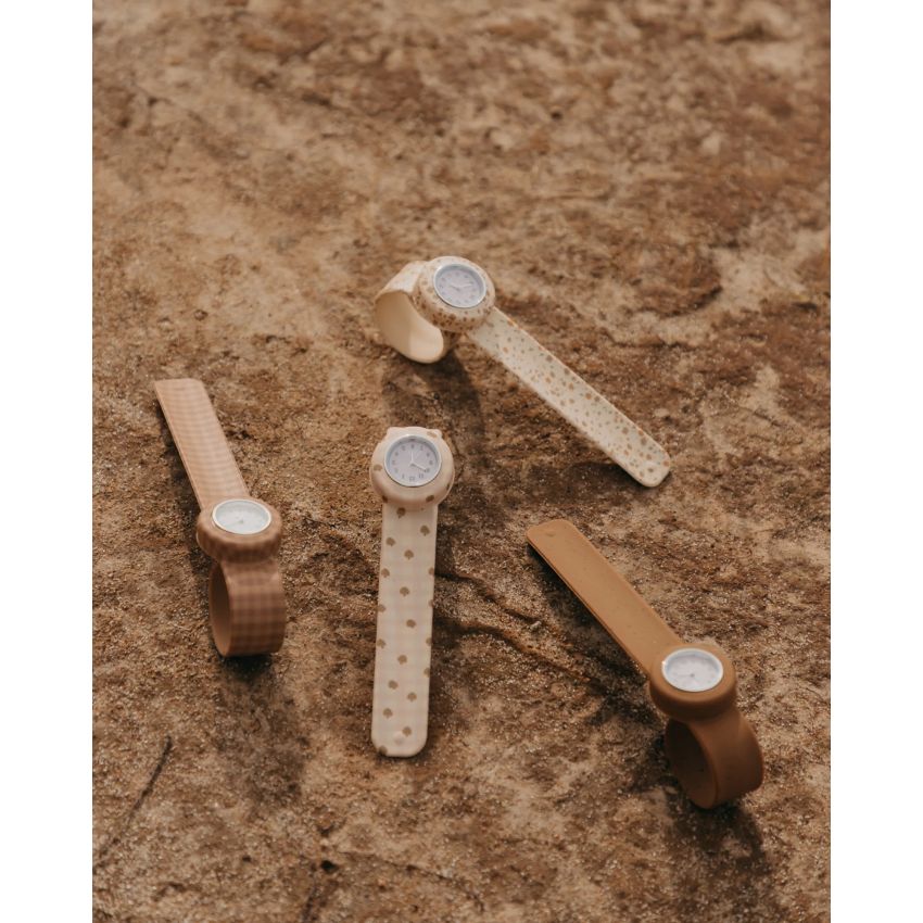 Mrs Ertha - Strapie Uhr Kind & Erwachsene Speckle Nude