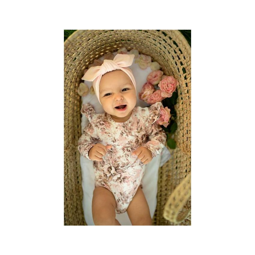 Hey Popinjay! - Body mit Rüschchen Romantic Florals hell