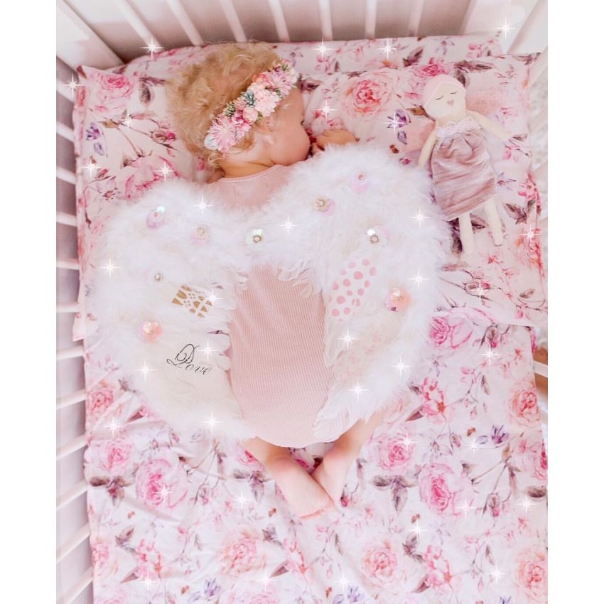 Tilly & Otto - Spannbetttuch Rose 91 x 188cm