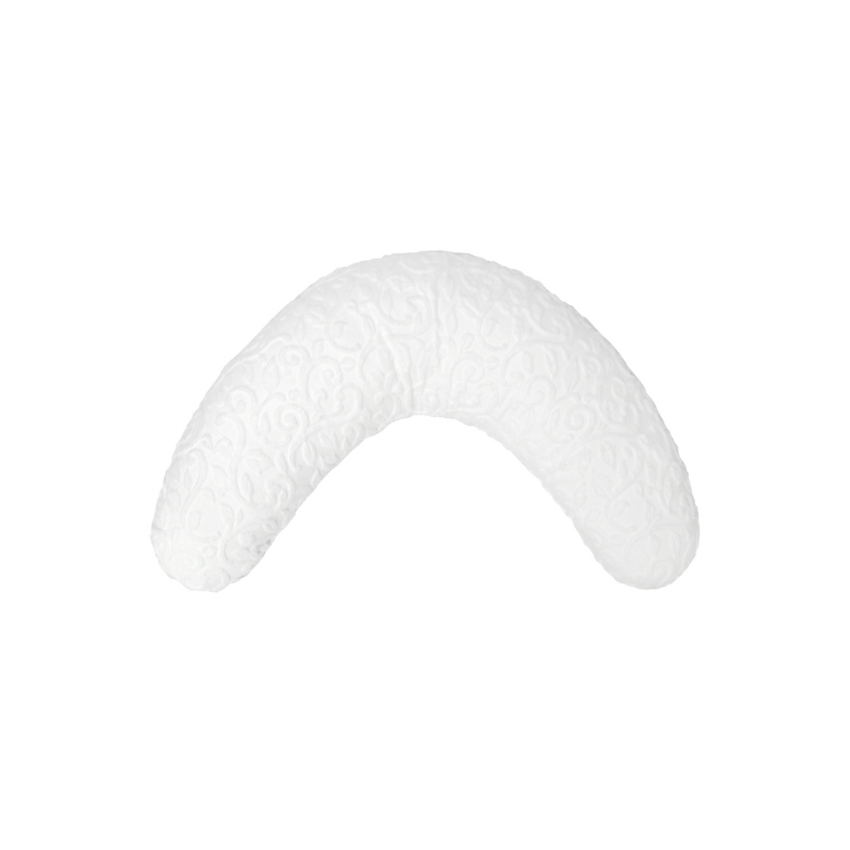 Maylily - Stillkissen Rosetta Mama Weiss Grau 2-seitig