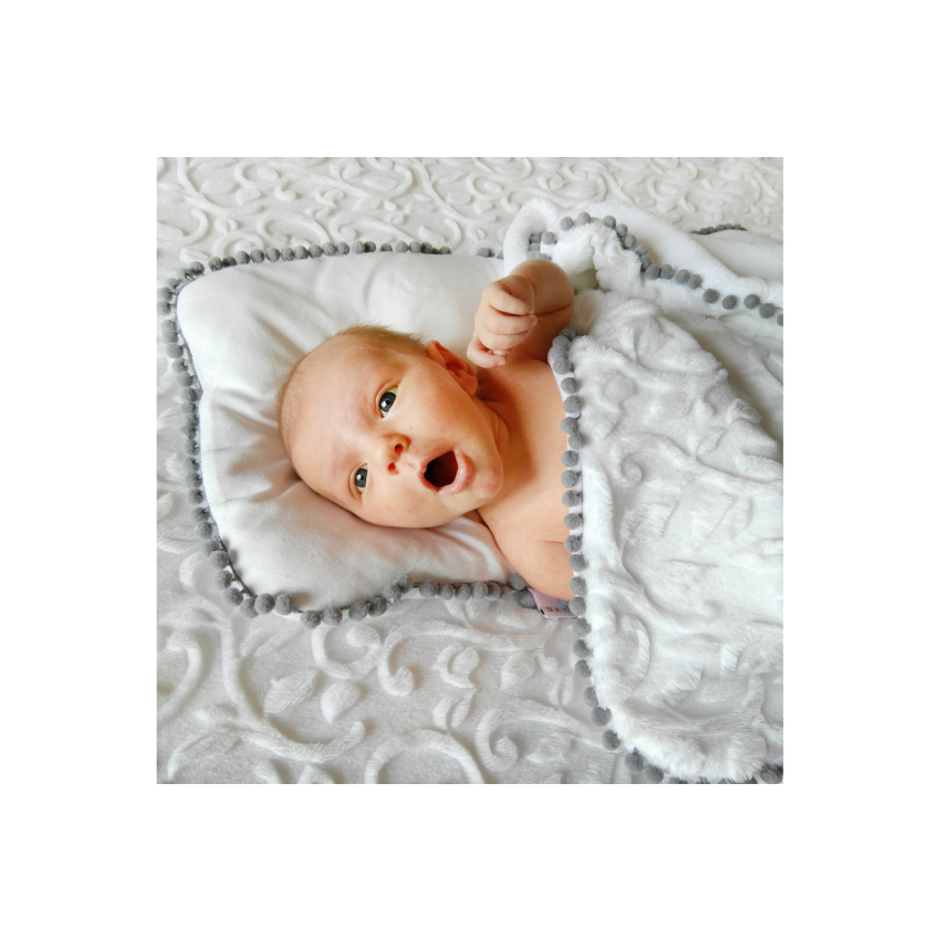 Maylily - Royal Decke Pompom Grey