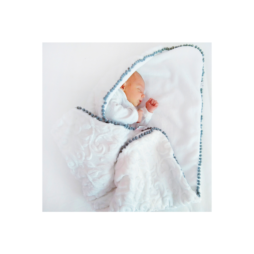 Maylily - Royal Decke Pompom Grey