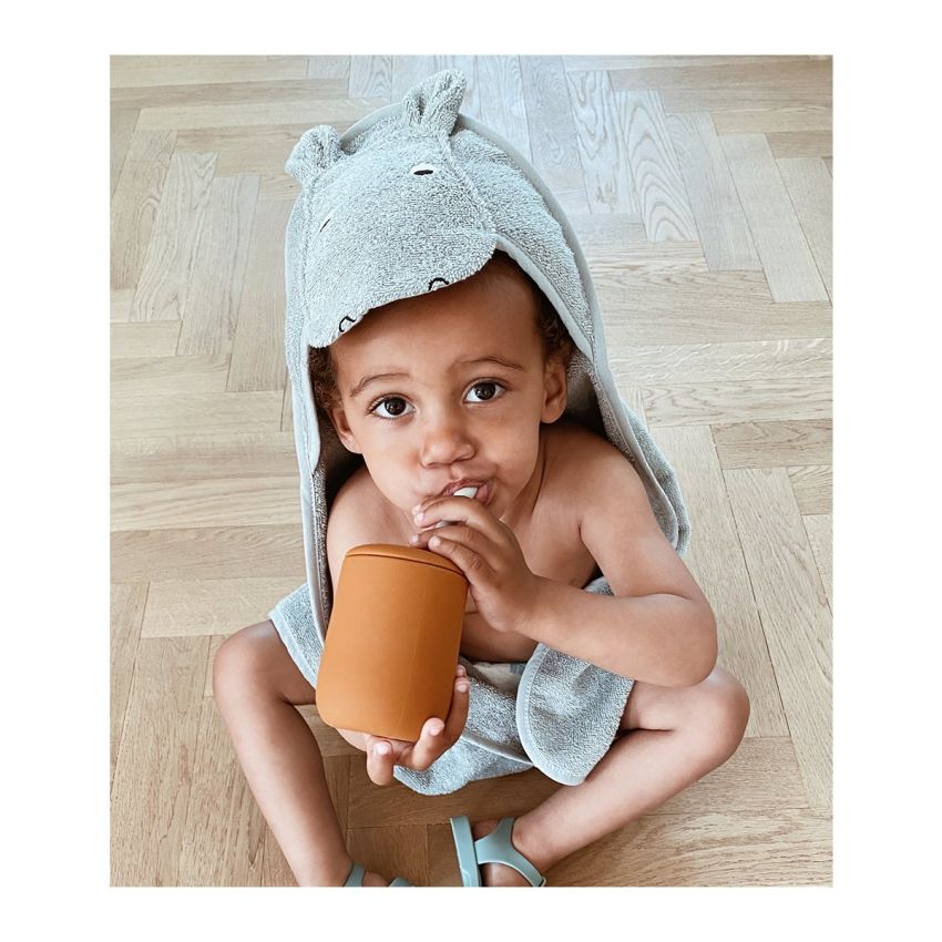 LIEWOOD - Ellis Strohhalm Becher Mustard/Sandy Mix