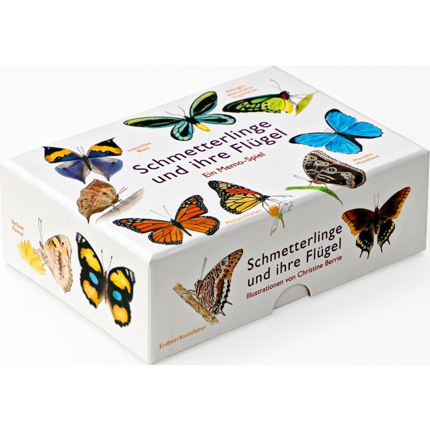 Laurence King Verlag - Schmetterlinge und ihre Flügel - Ein Memory