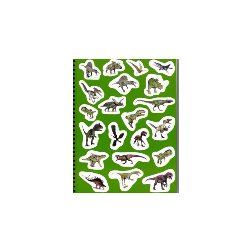 Schwager & Steinlein - Dinosaurier Stickern Rätseln Malen
