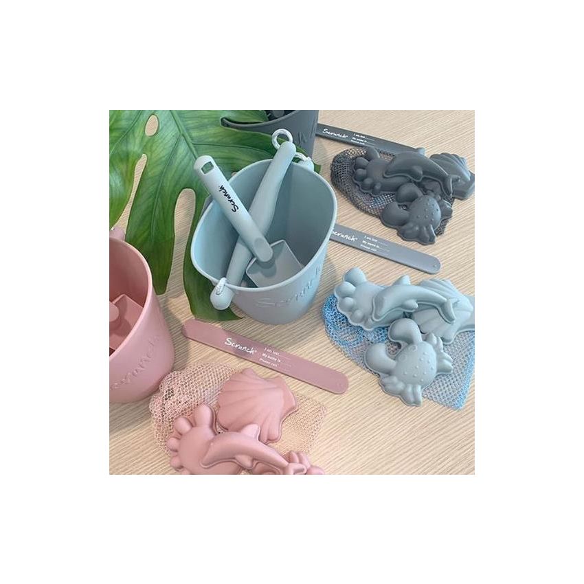 Scrunch - Bucket Faltbarer Eimer Rot